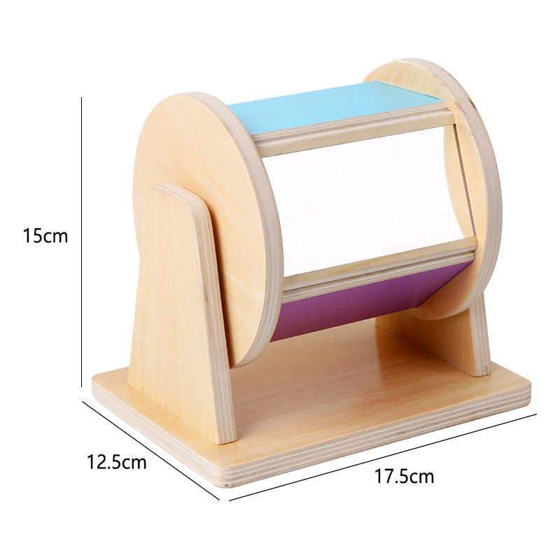 Spinning mirror drum size