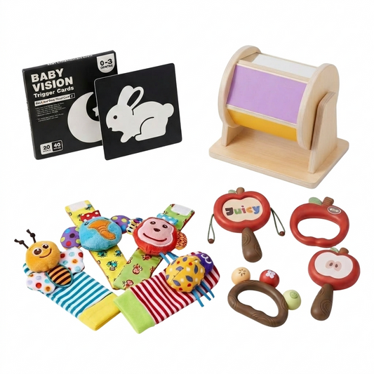 0–3 Month Baby Sensory Play Kit main image