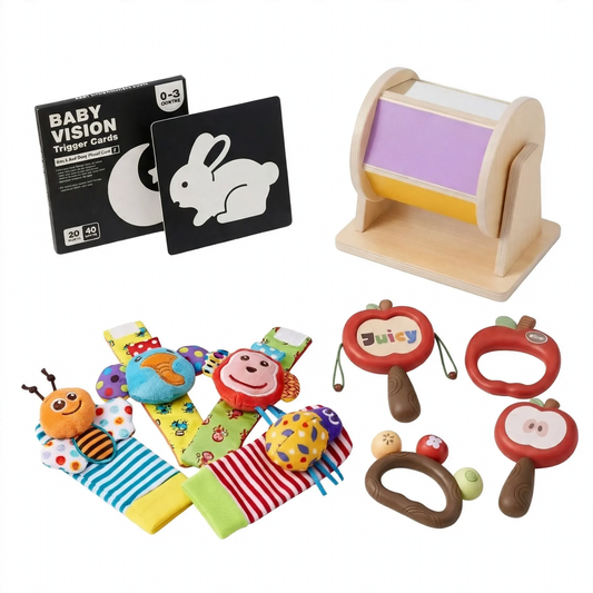 0–3 Month Baby Sensory Play Kit