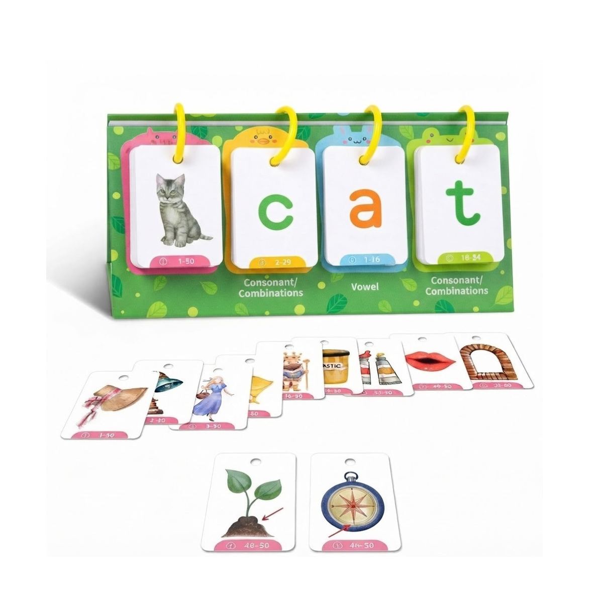 Flip & Spell Phonics Cards