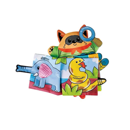 Jungle Friends Sensory Cloth Book