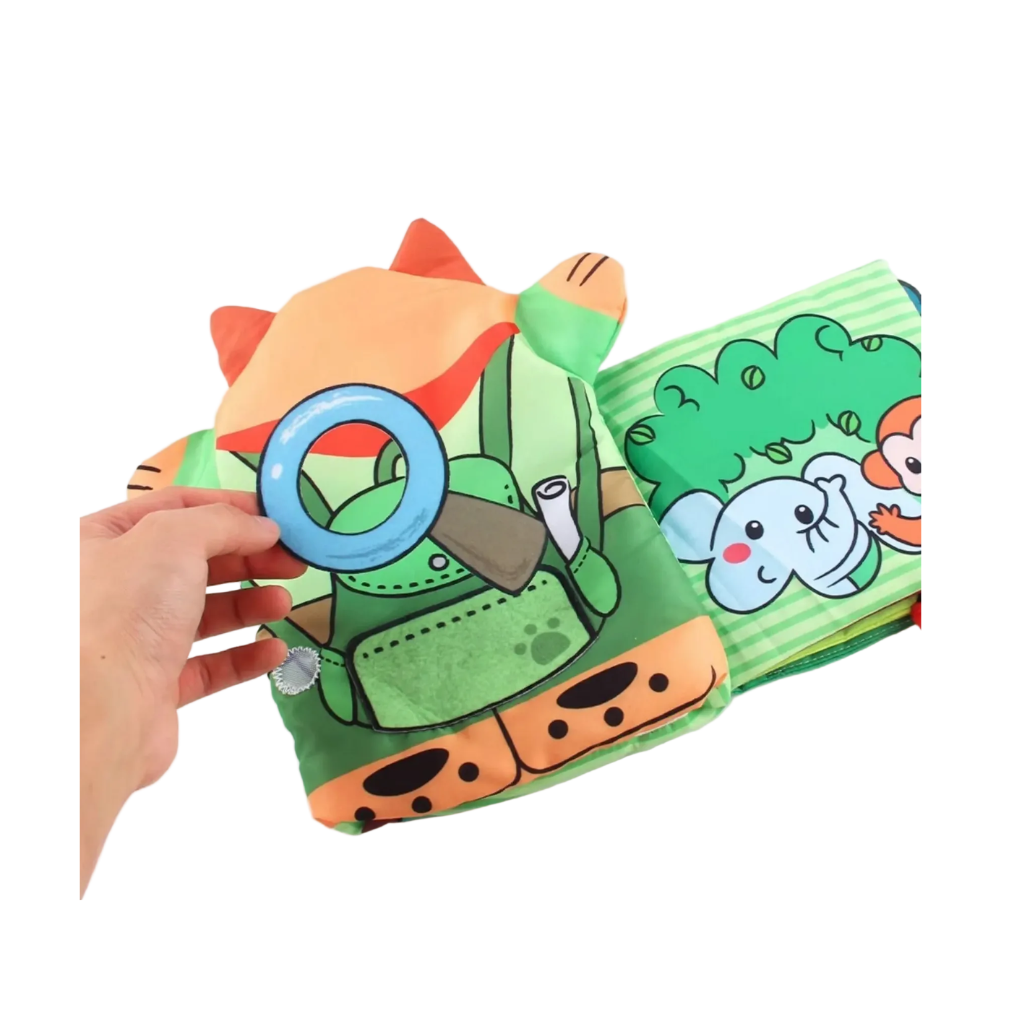 Jungle Friends Sensory Cloth Book
