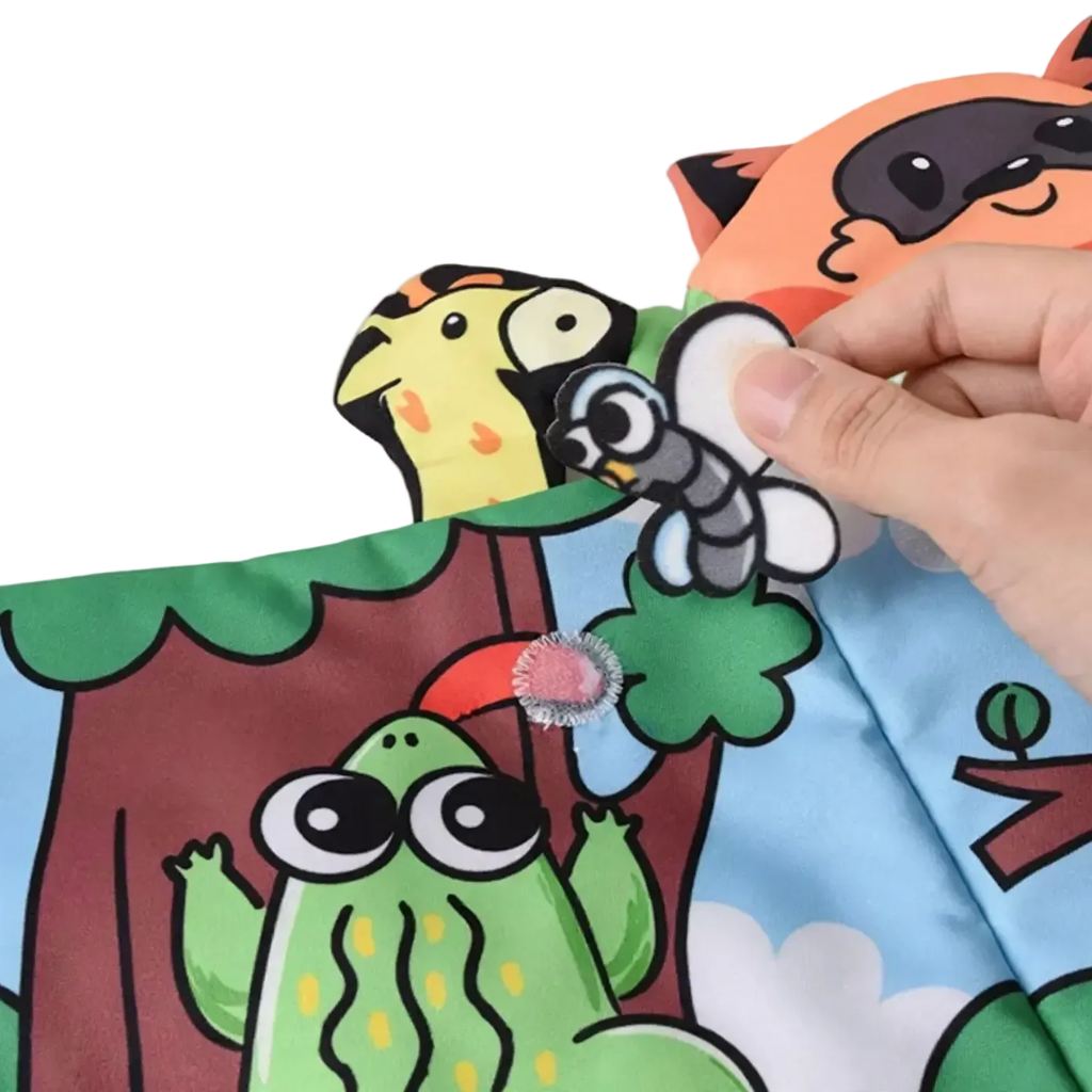 Jungle Friends Sensory Cloth Book