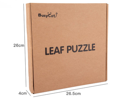 Maple Leaf Puzzle Box Size