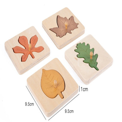 Maple Leaf Puzzle Size