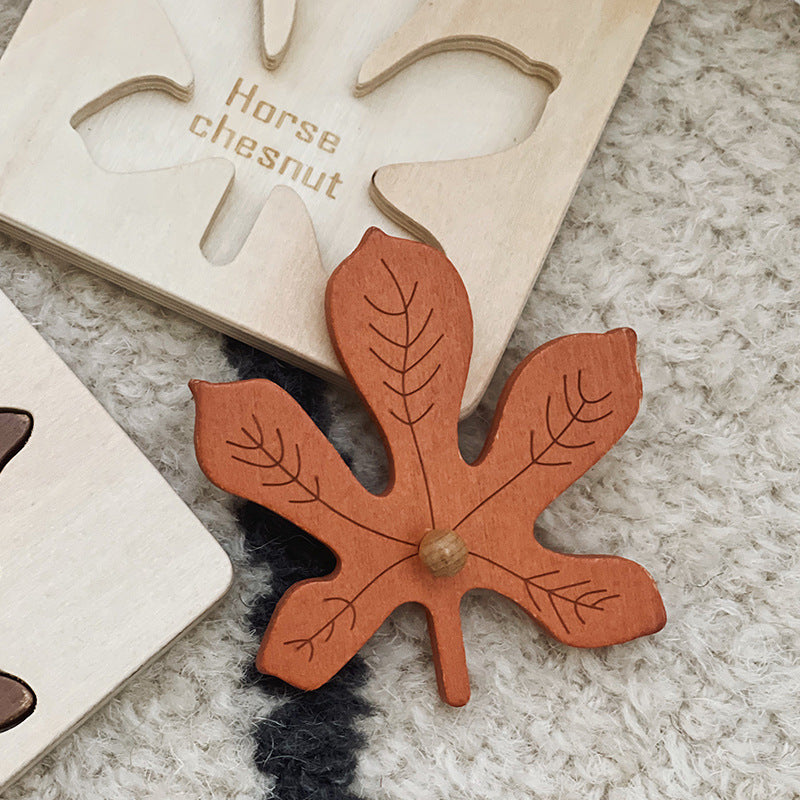 Maple Leaf Puzzle Piece Display