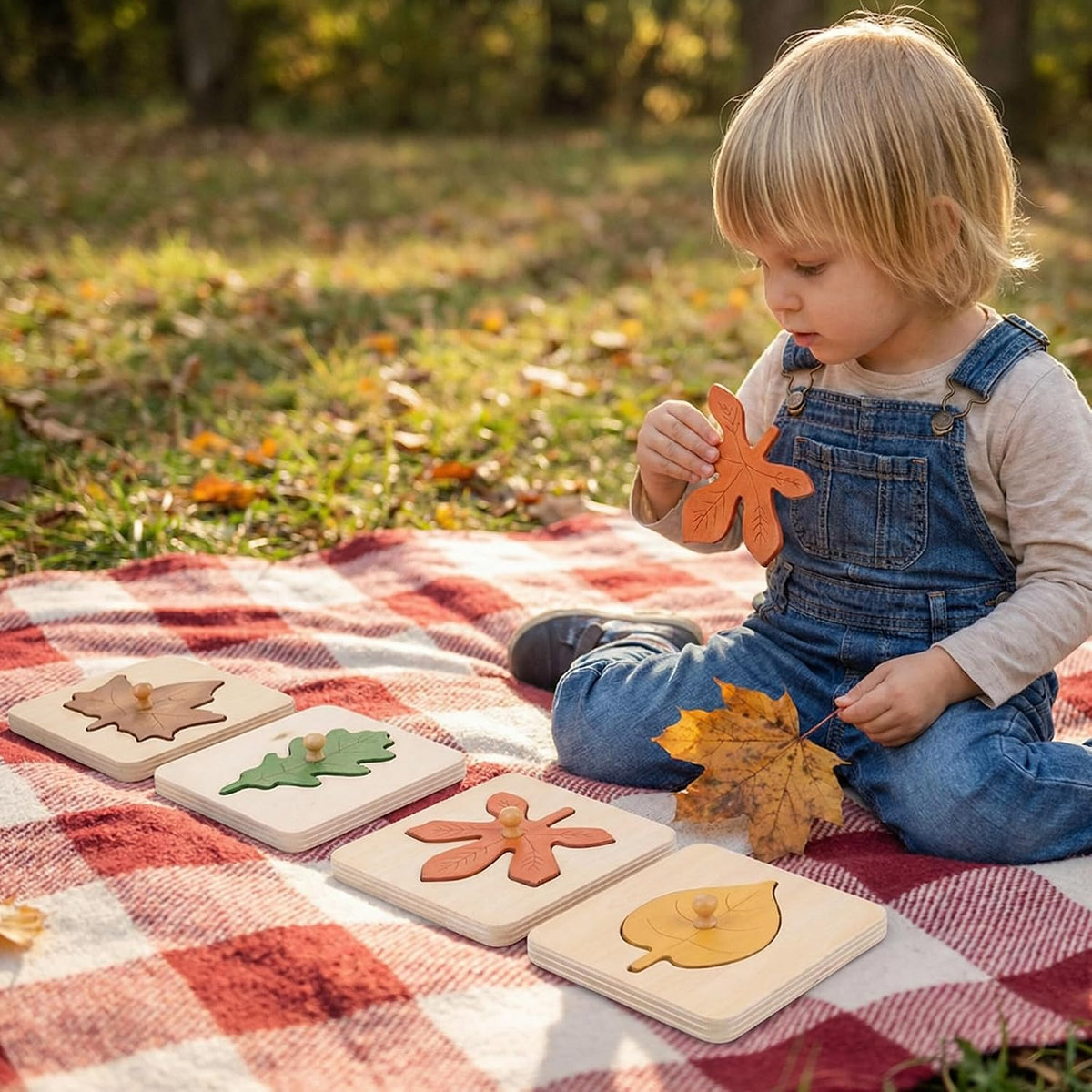 Maple Leaf Puzzle Nature Play