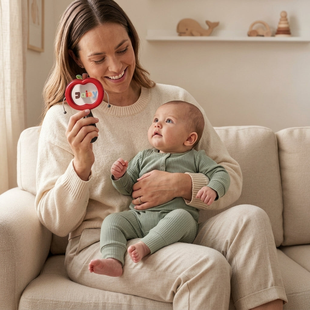 Baby watch mon play rattle toy