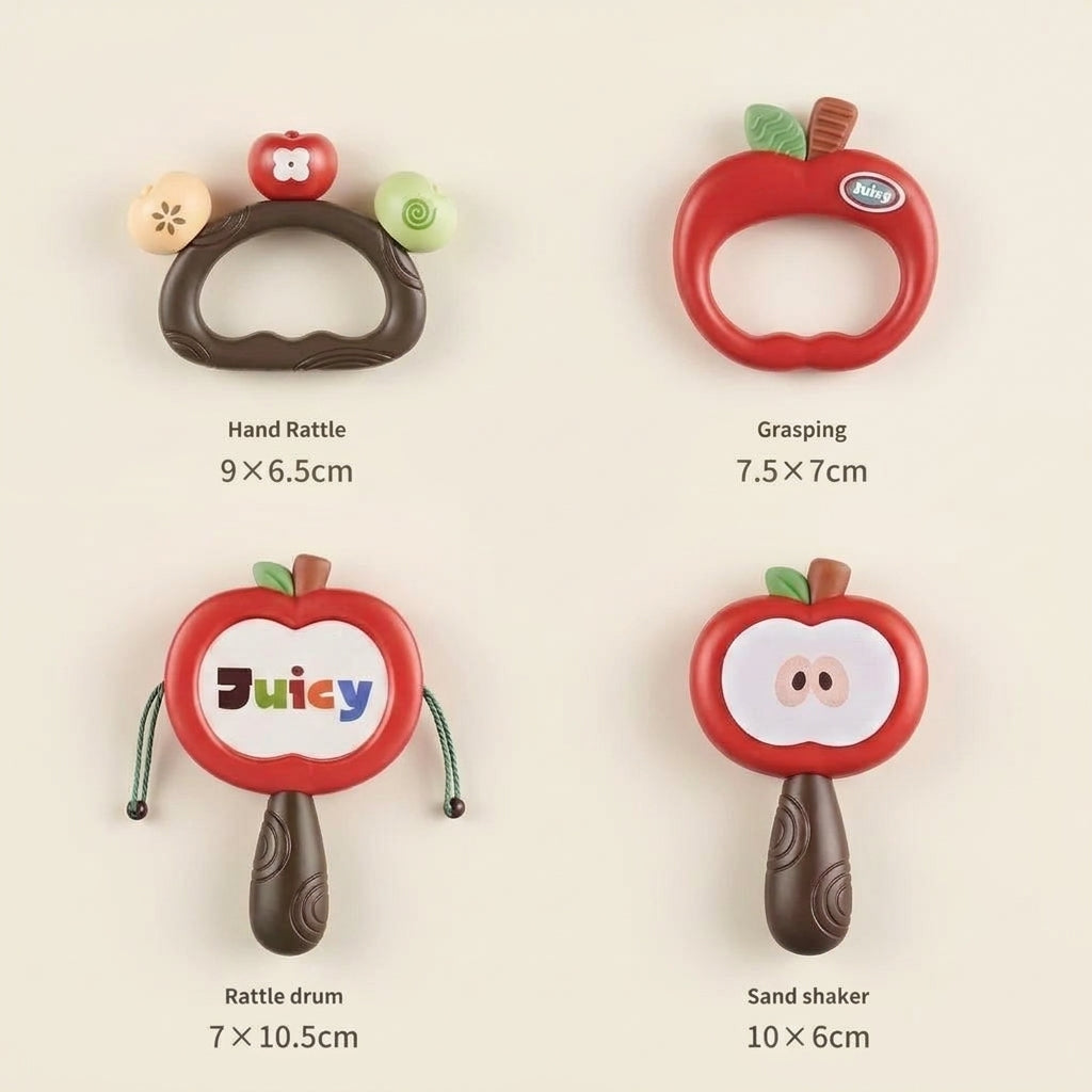 Four Products of rattle shaker grasping toy