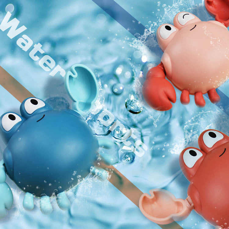 Wind-Up Floating Bath Toy Crab