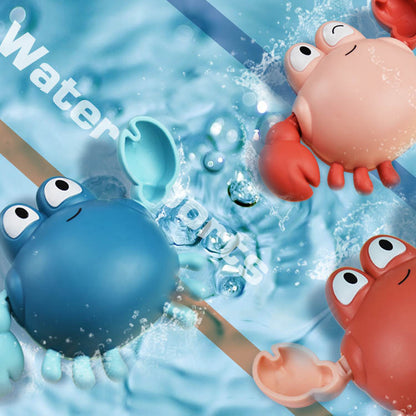 Wind-Up Floating Bath Toy Crab