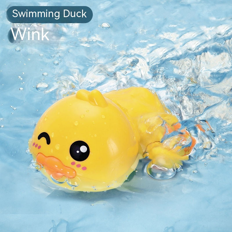 Wind-Up Floating Bath Toy Swimming Duck